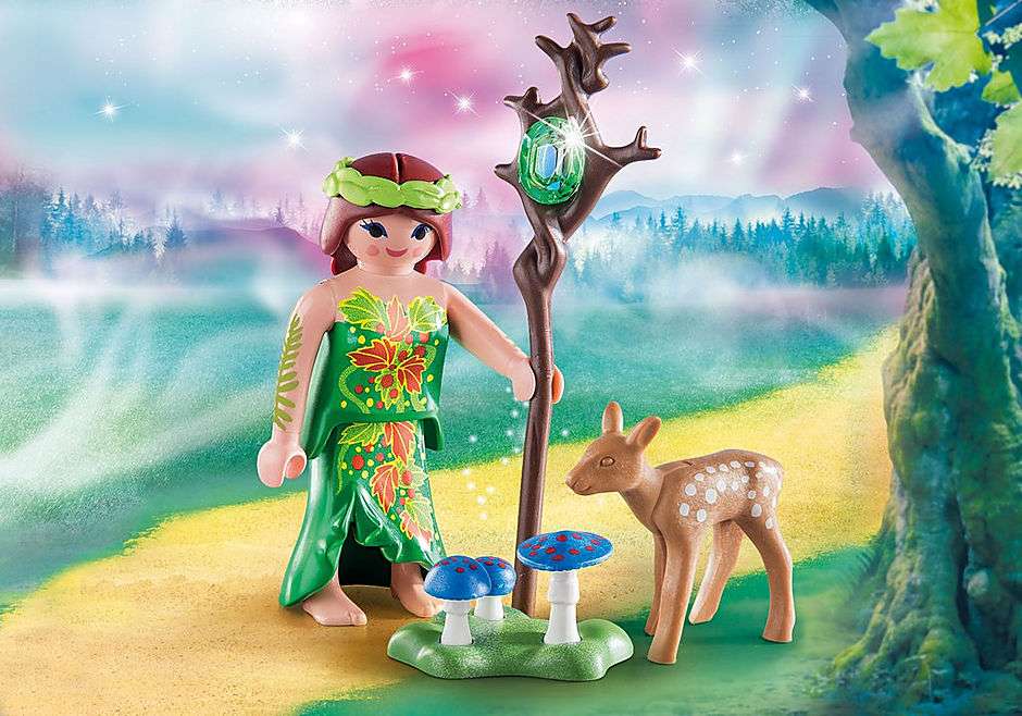 Fairy with a saddle jigsaw puzzle online