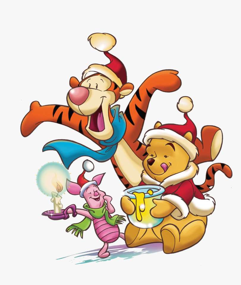 Winnie the Pooh és Kłapouche nap kirakós online