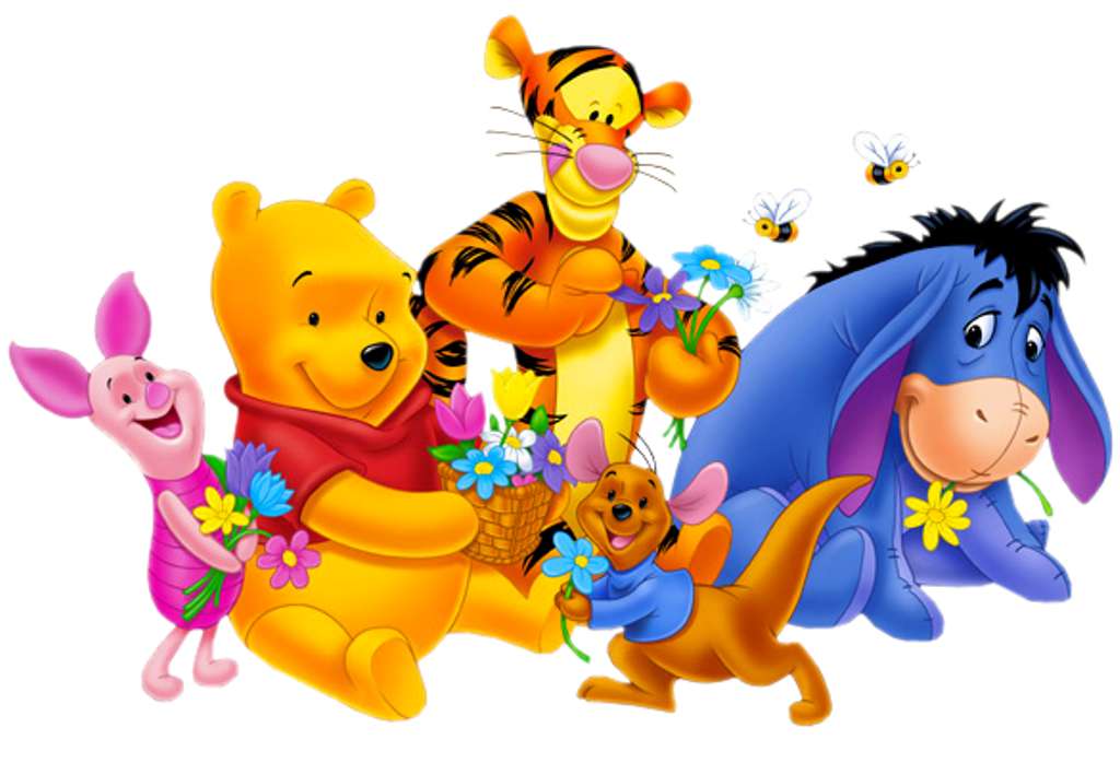 Winnie the Pooh e KłaPouche Day quebra-cabeças online