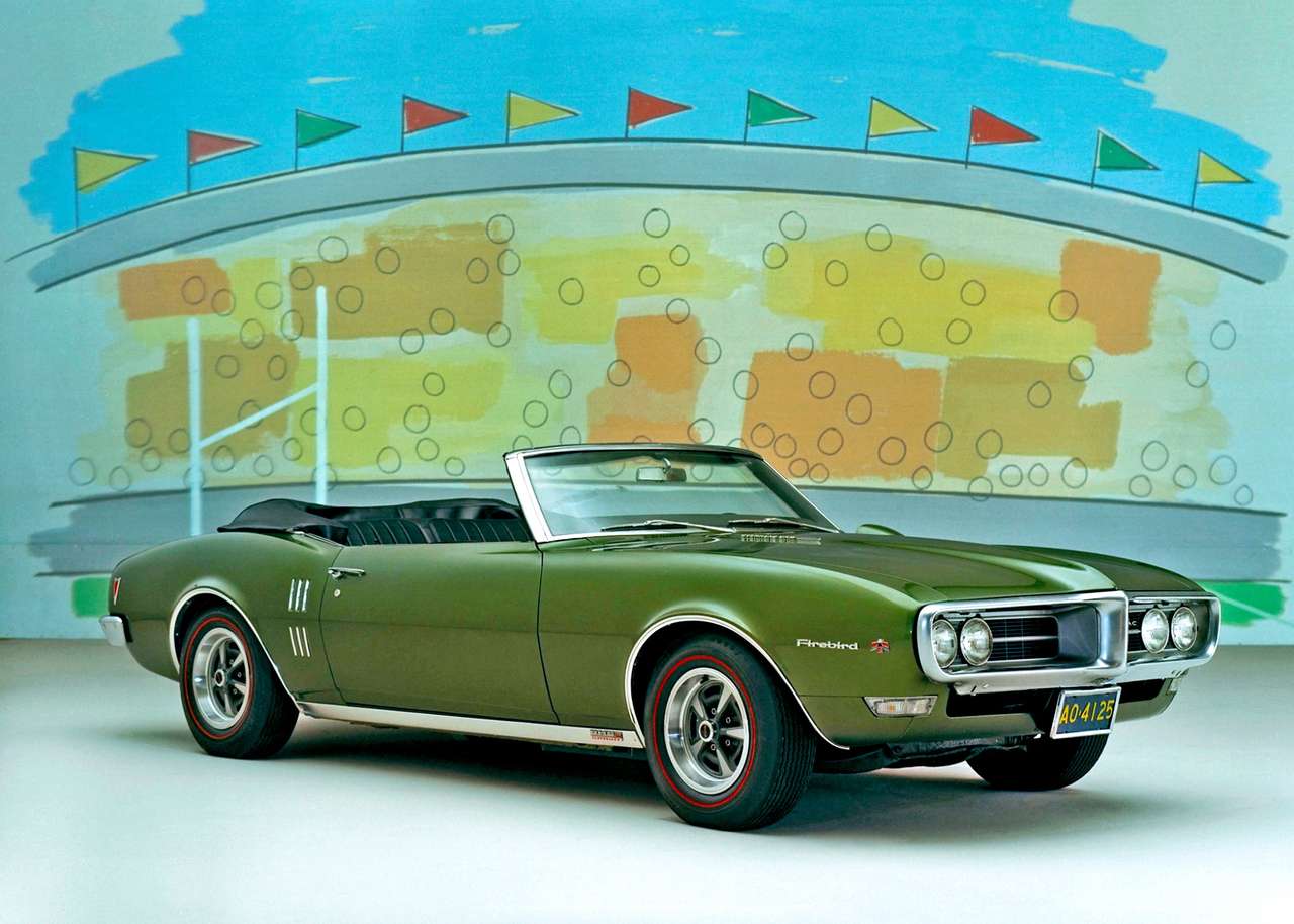 1968 Pontiac Firebird Sprint convertibile puzzle