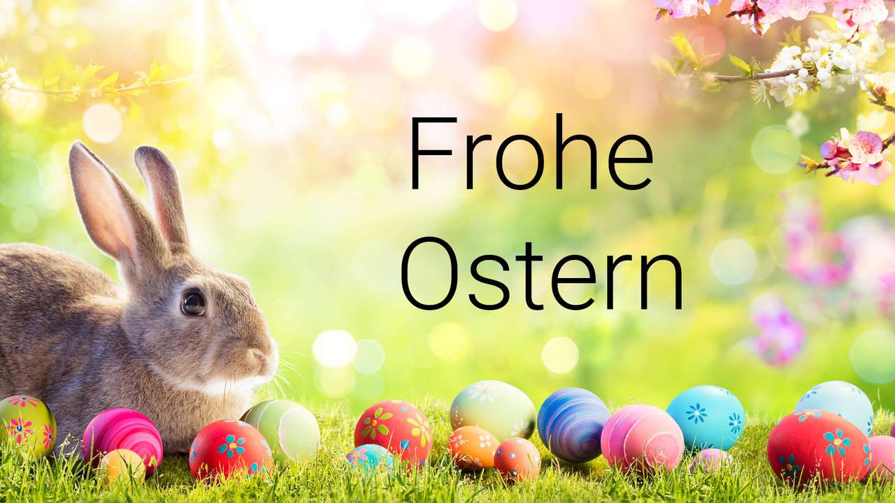 Frohe ostern Pussel online