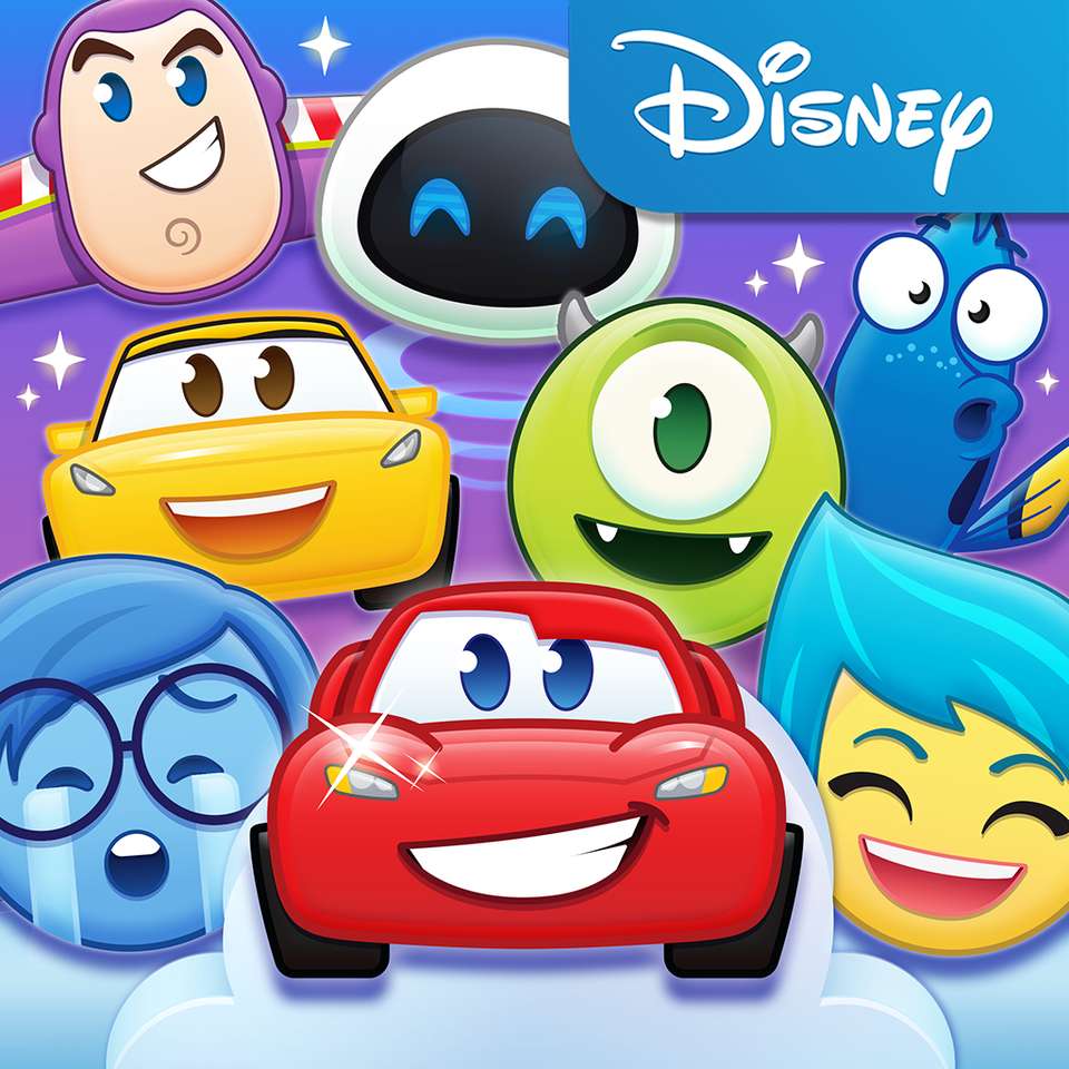 Disney och Pixar Emojis Pussel online
