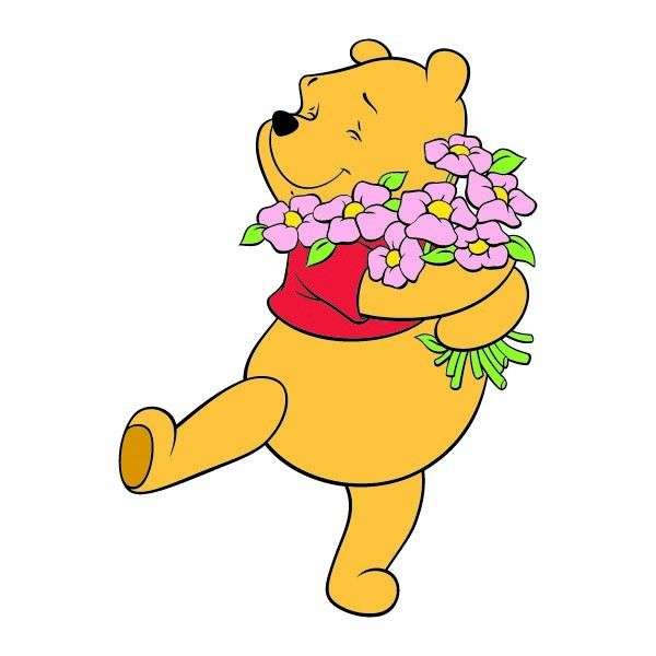 Winnie the Pooh and a honeymoon tree jigsaw puzzle online