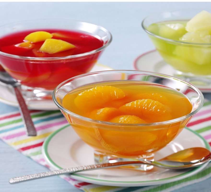 Frutta in gelatina puzzle online