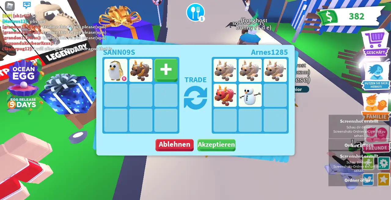 Adopt me trading group, trade with friends - Bulletin Board - Developer  Forum