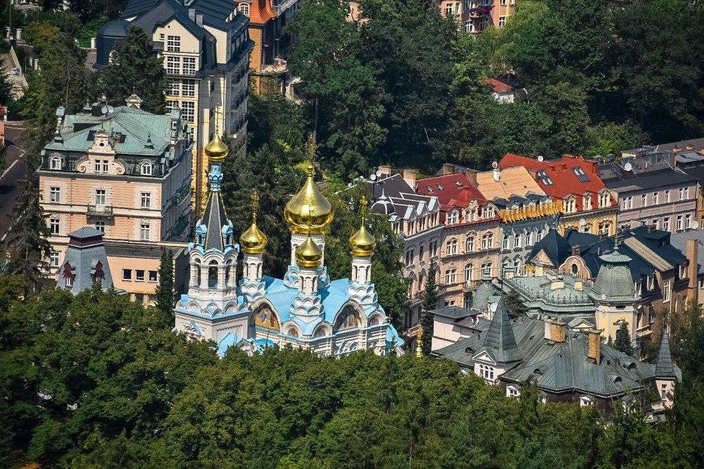 Karlovy variază. puzzle online
