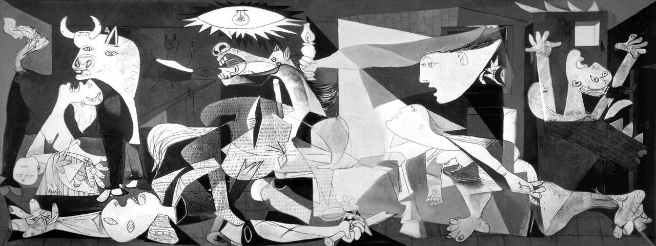Guernica - Pablo Picasso Pussel online