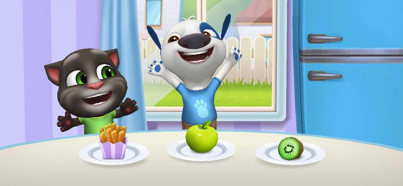 talking tom puzzle online