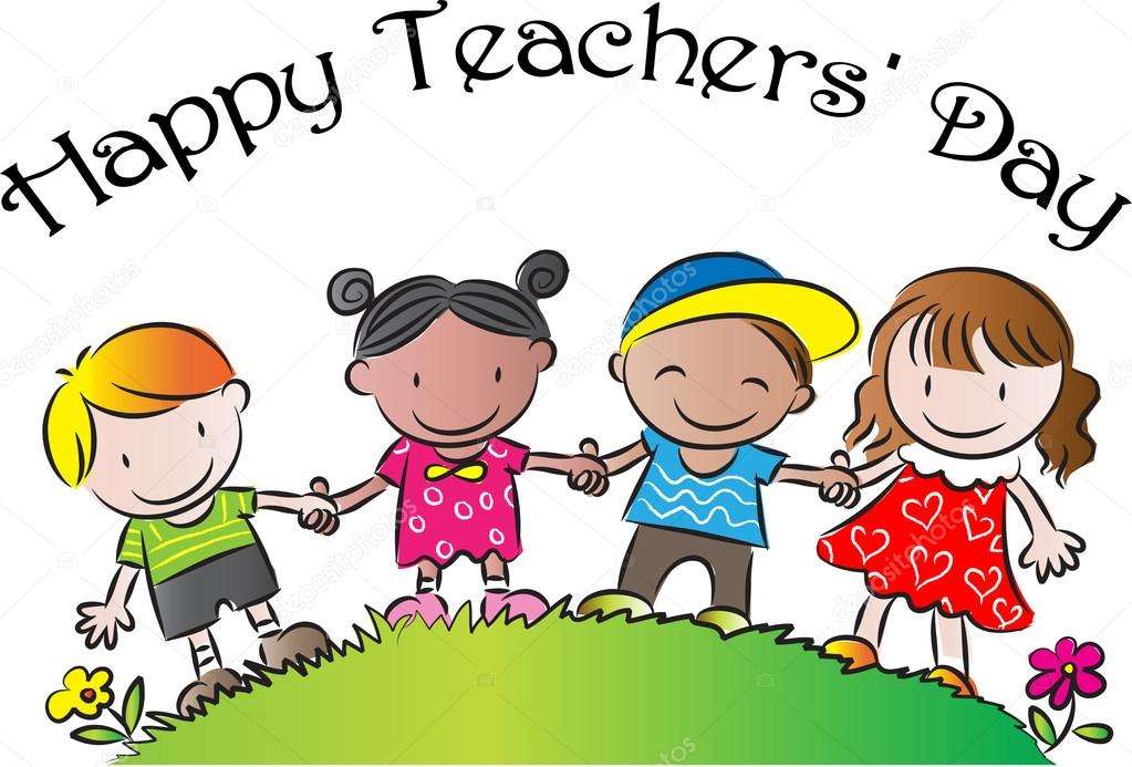 Ημέρα του Happy Teacher. παζλ online