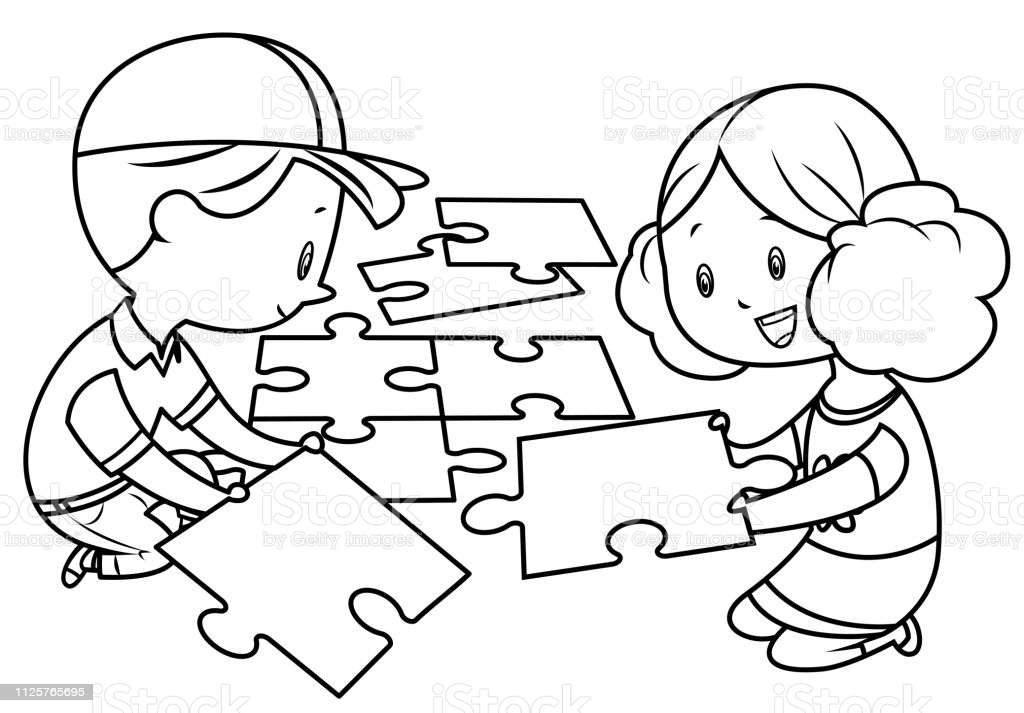 Joc de cooperare jigsaw puzzle online