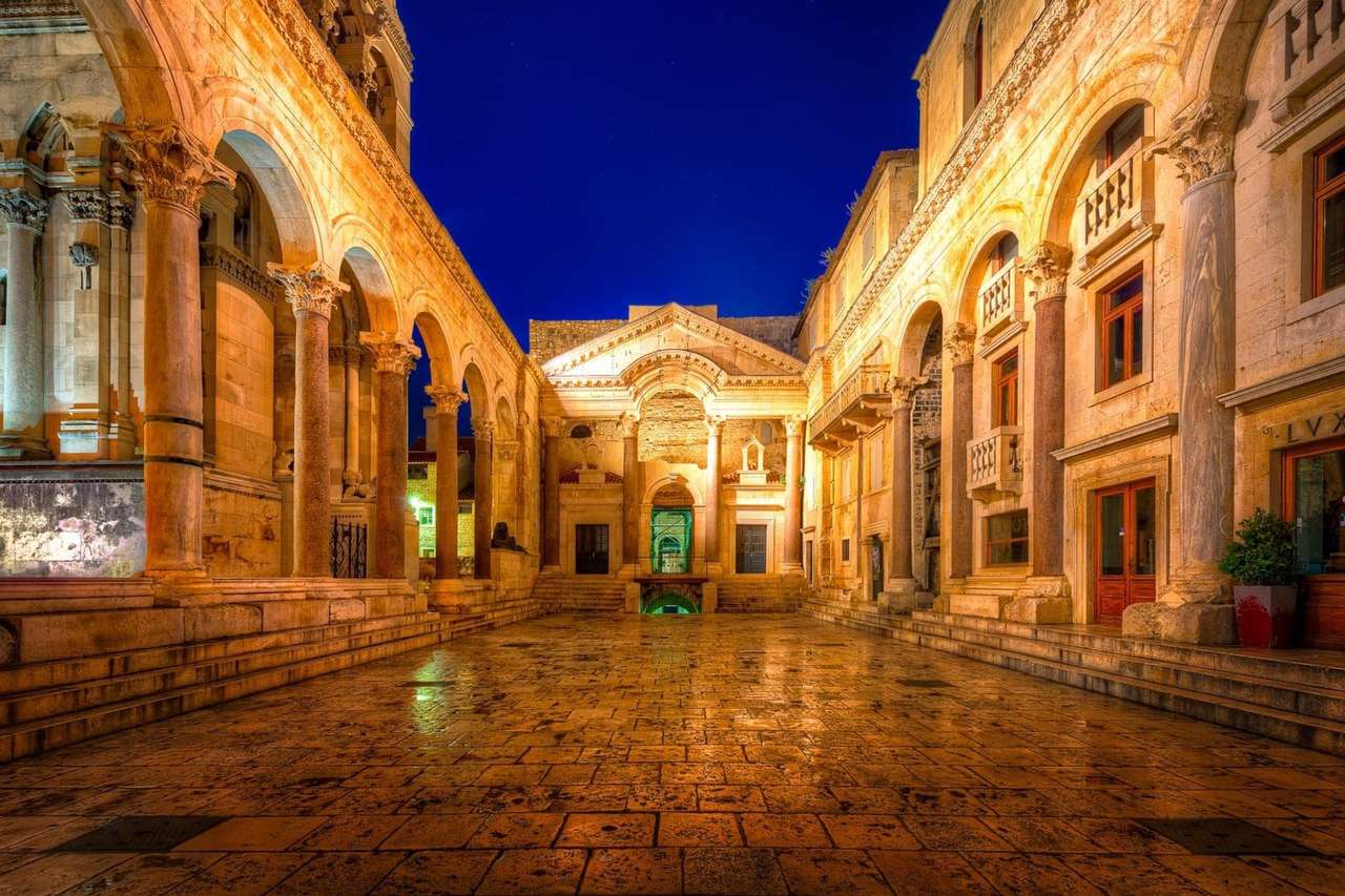 Diocletian Palace pussel på nätet
