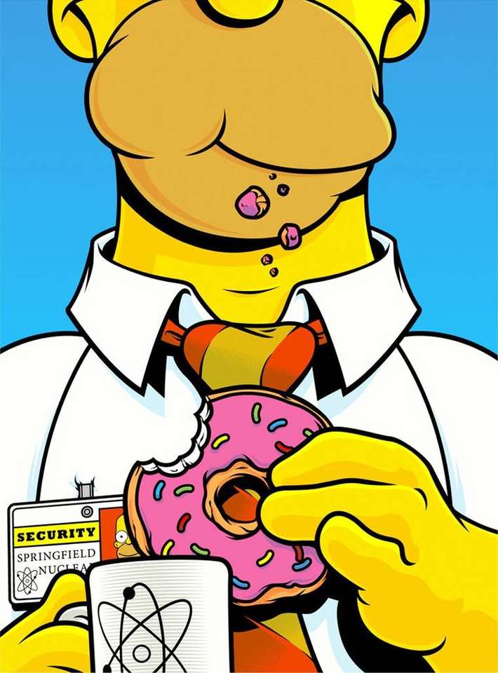Homer Simpson Puzzlespiel online