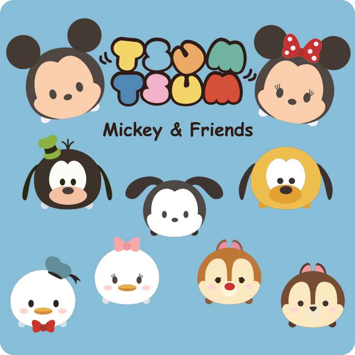 Tsum Tsum Mickey and Friends jigsaw puzzle online