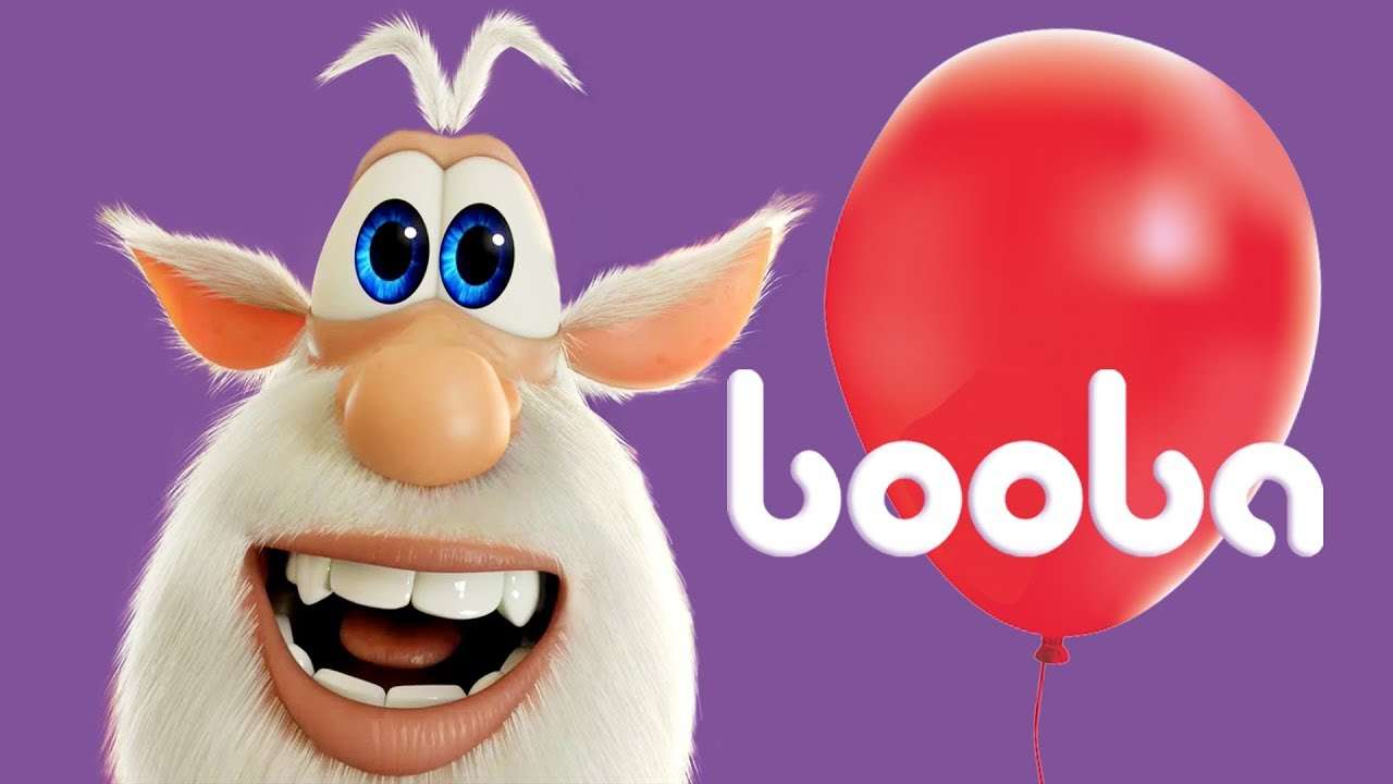 Booba med ballong pussel på nätet