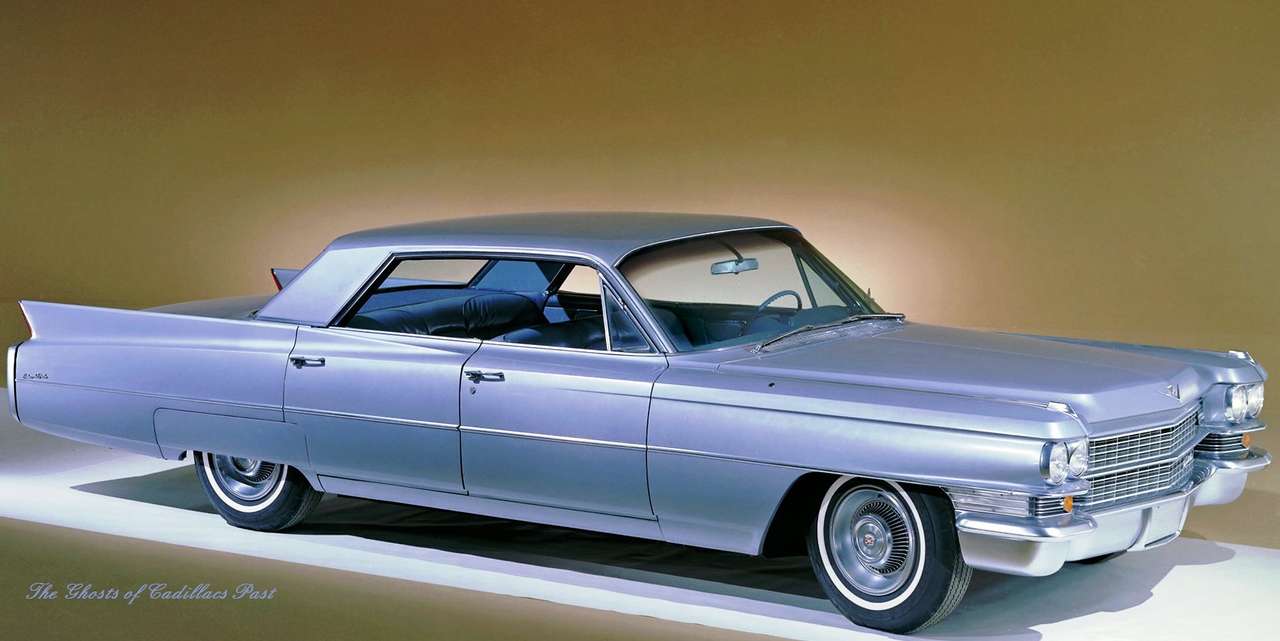 1963 Cadillac cu patru ferestre sedan Deville puzzle online