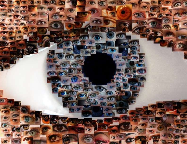 Das menschliche Auge Puzzlespiel online