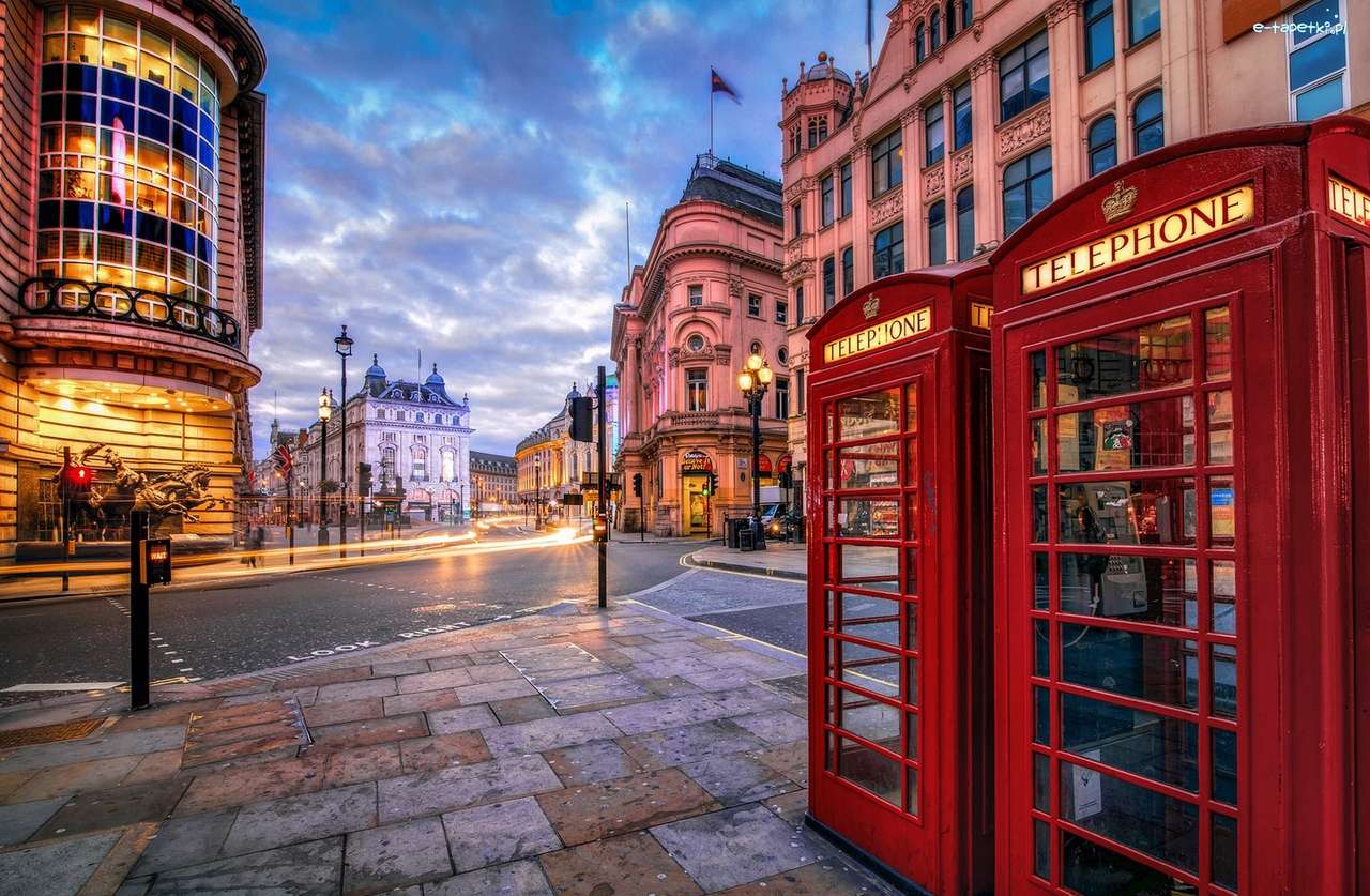 Straat in Londen online puzzel