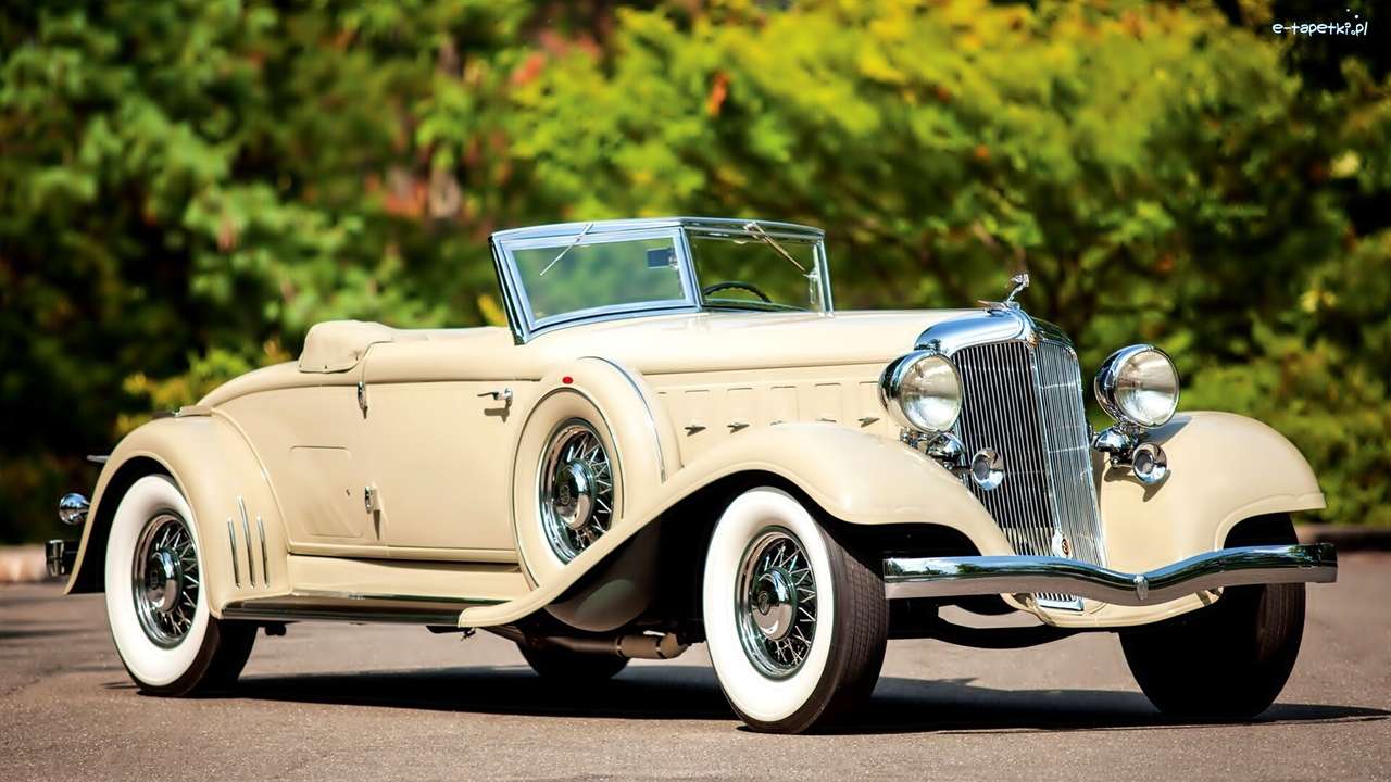 Исторически автомобил от 1933 година онлайн пъзел