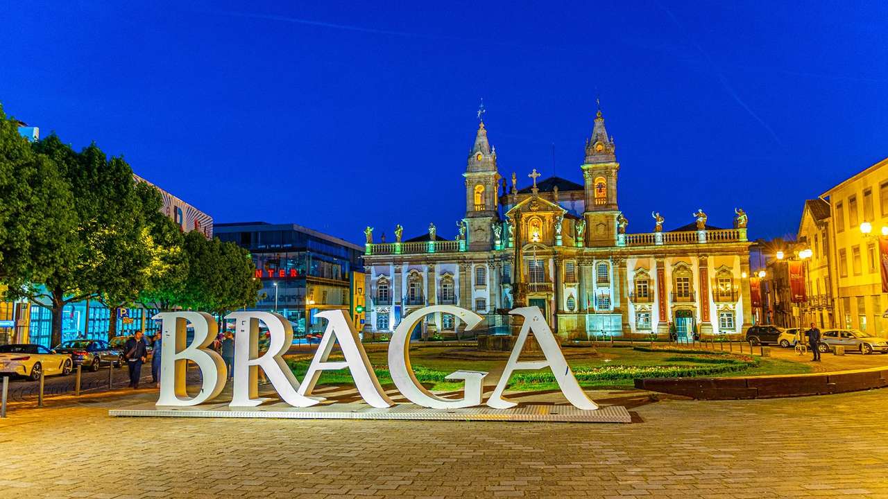 Braga Portugal. Puzzlespiel online