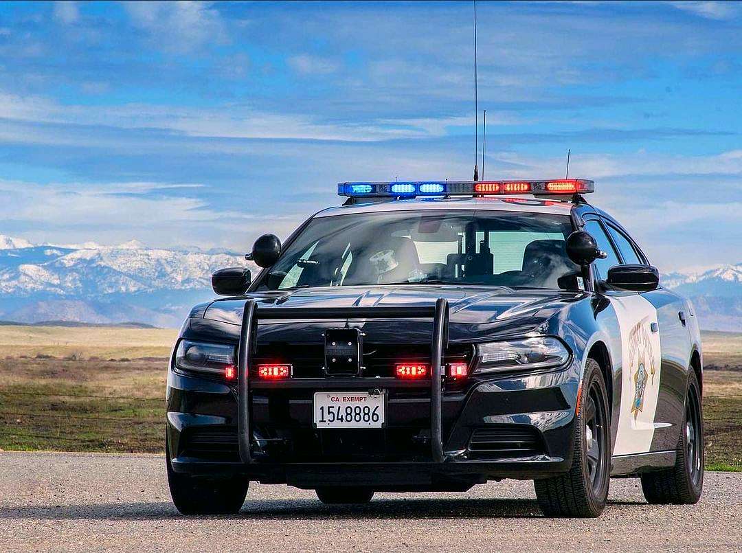 California de patrulare pe autostrada puzzle online