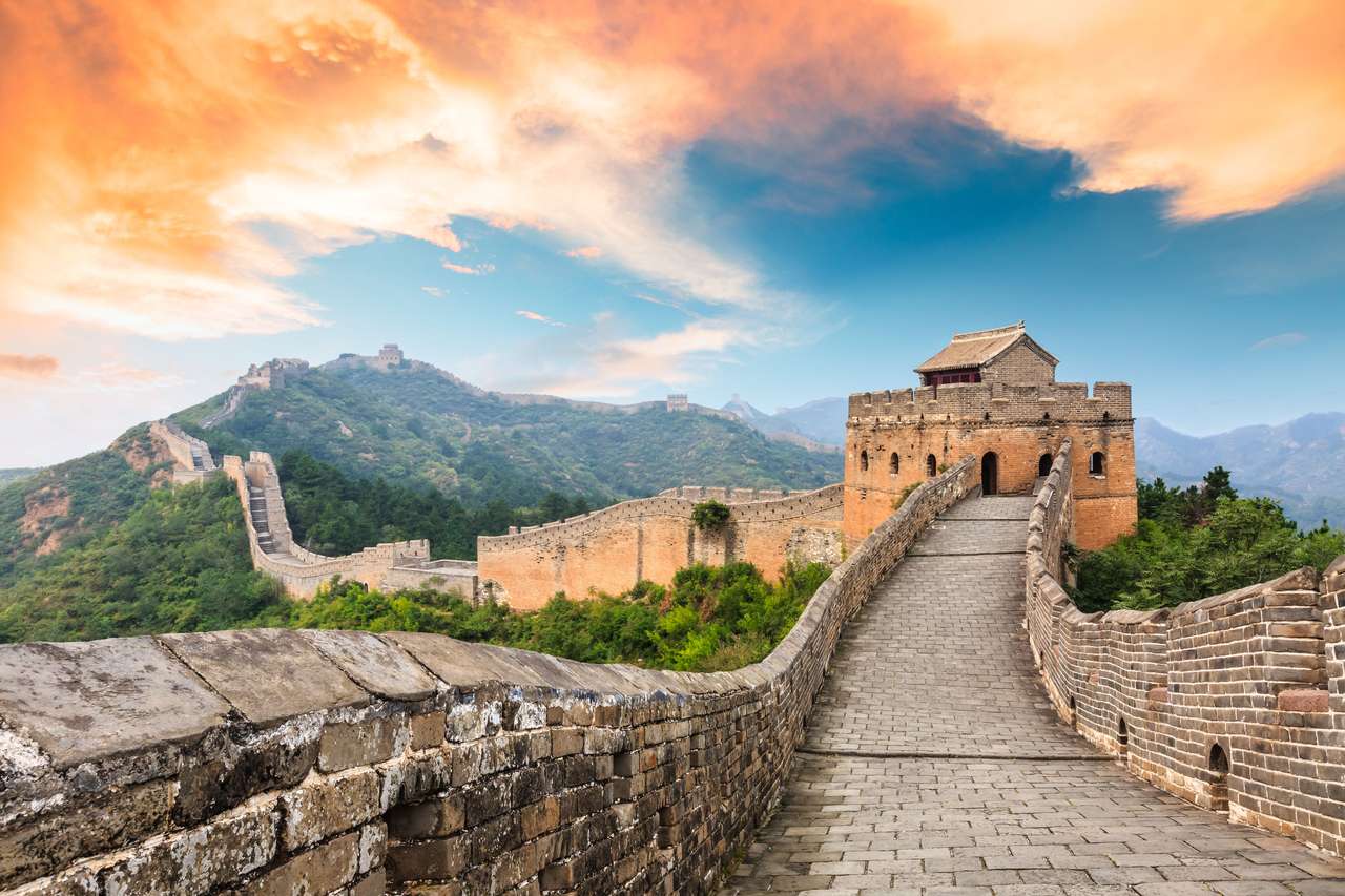 Nagyszerű fal Kínában online puzzle