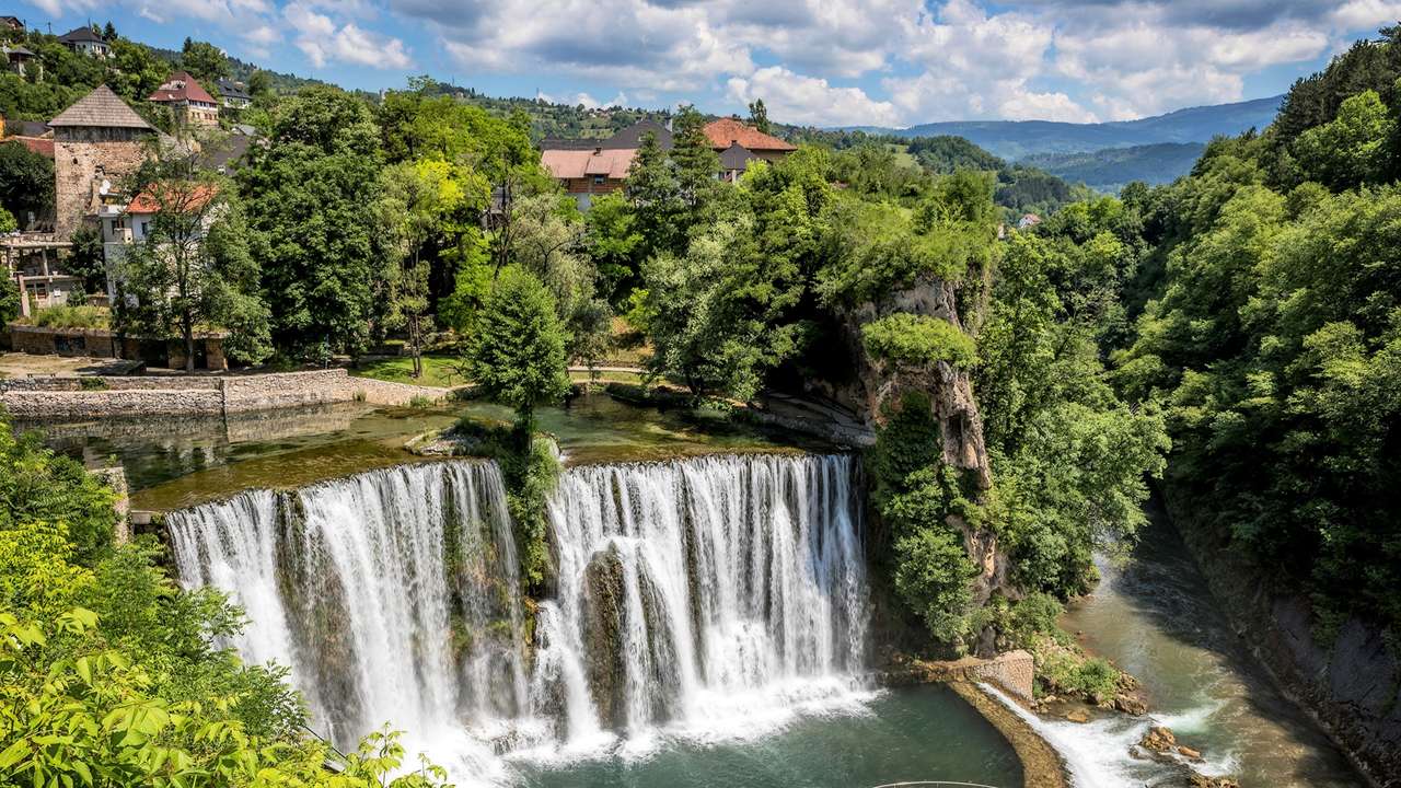 Jajce en Bosnie-Herzégovine puzzle en ligne