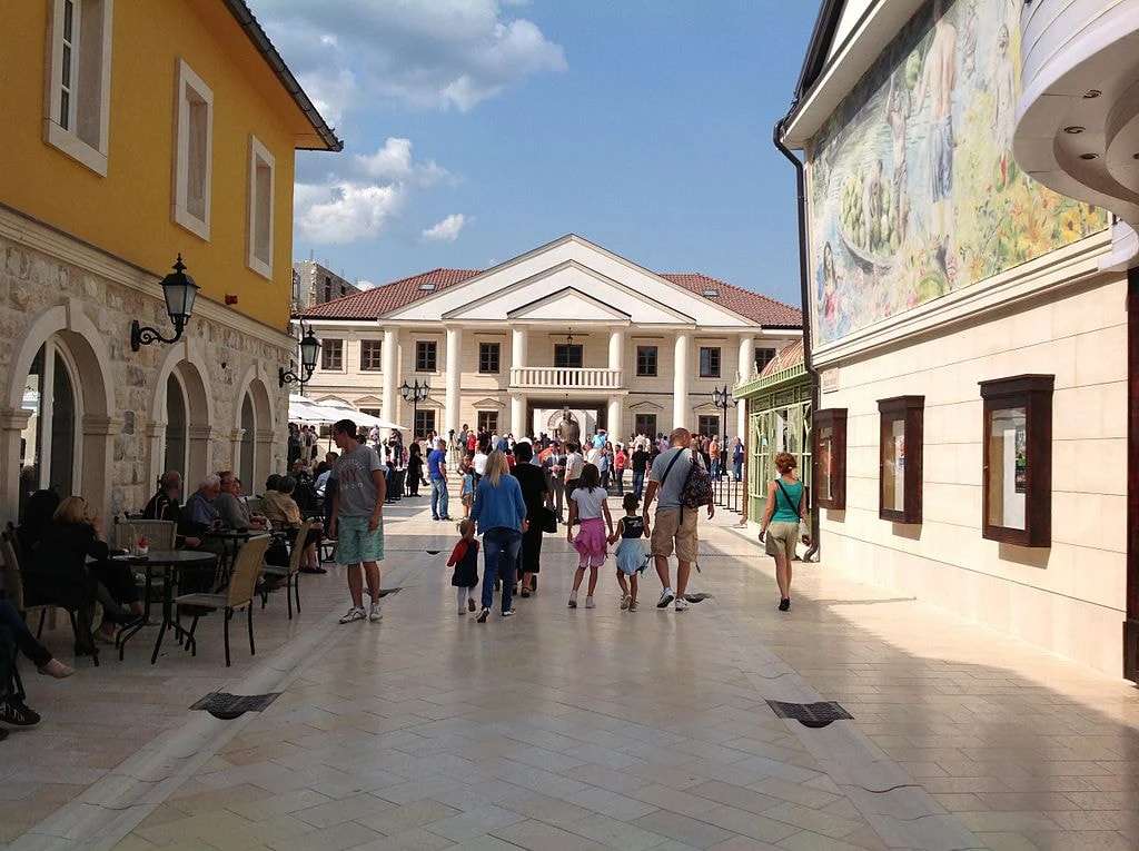 Вышеград в Боснии и Герцеговине онлайн-пазл