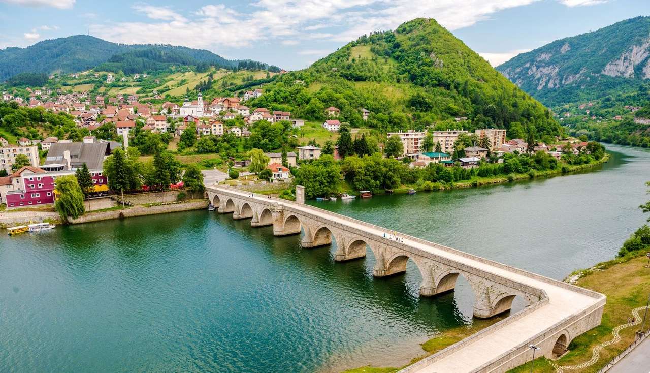 Visegrad in Bosnië-Herzegovina legpuzzel online