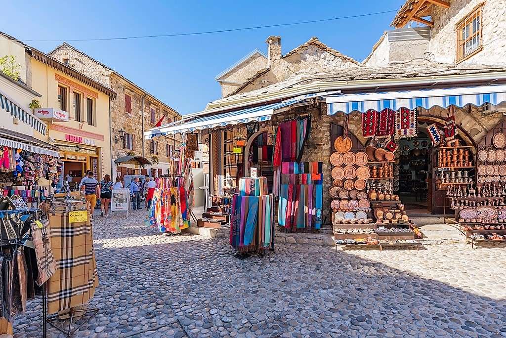 Mostar in Bosnië-Herzegovina legpuzzel online
