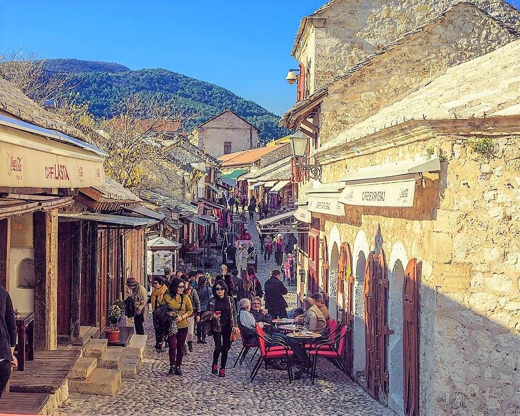 Mostar in Bosnien-Herzegowina Online-Puzzle