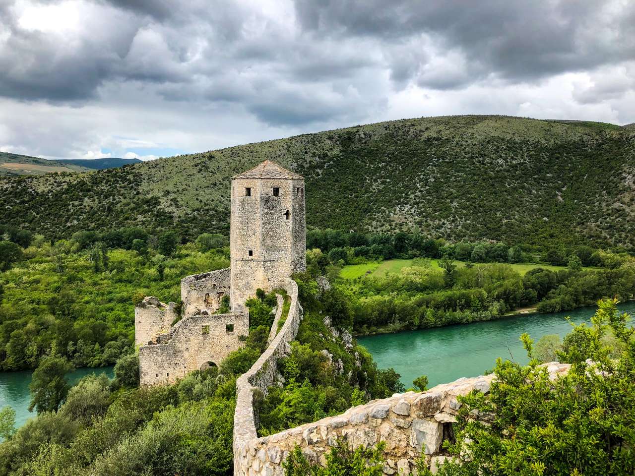 Mostar in Bosnië-Herzegovina online puzzel