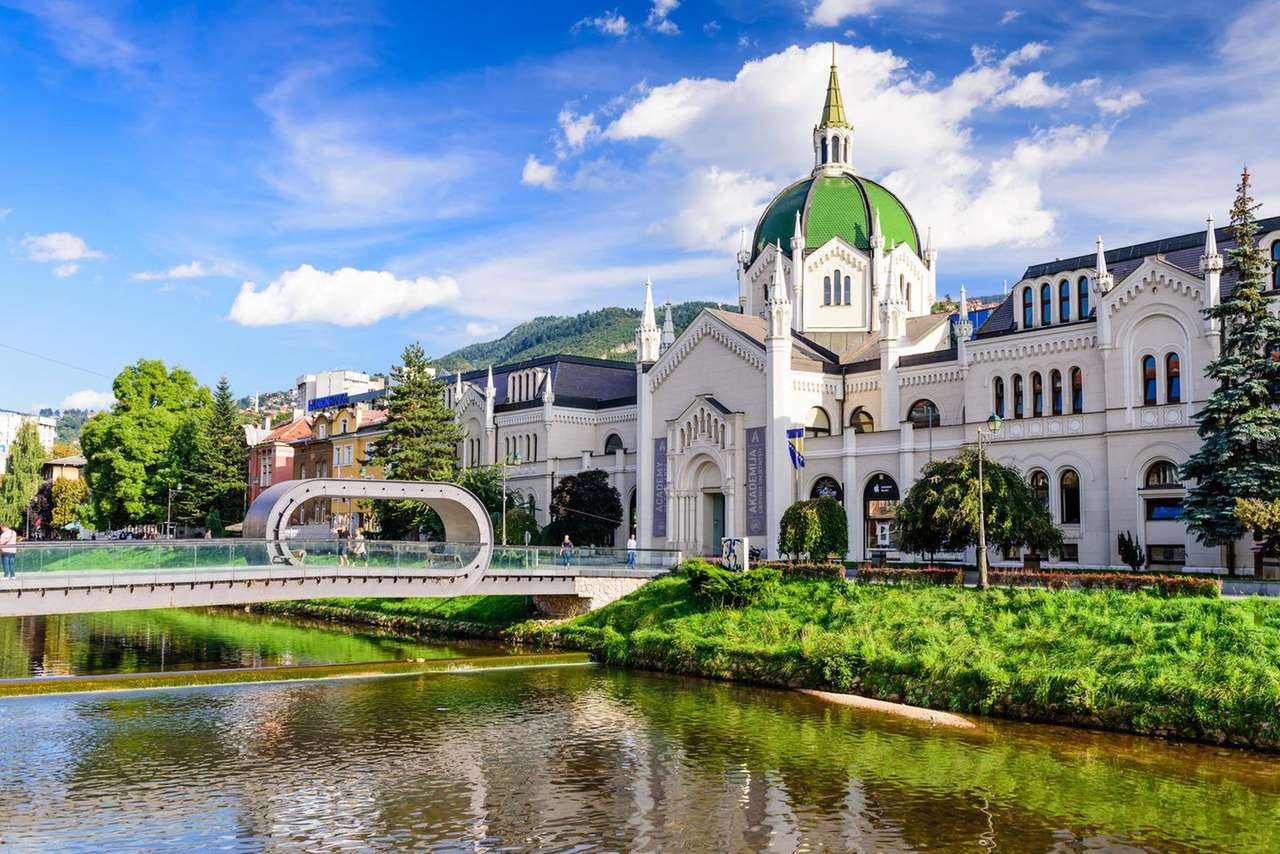 Sarajevo in Bosnia-Erzegovina puzzle online