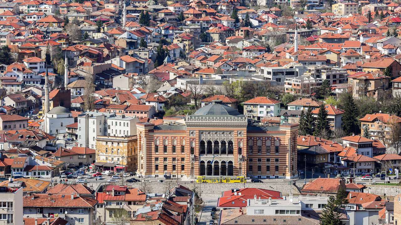 Sarajevo en Bosnie-Herzégovine puzzle en ligne