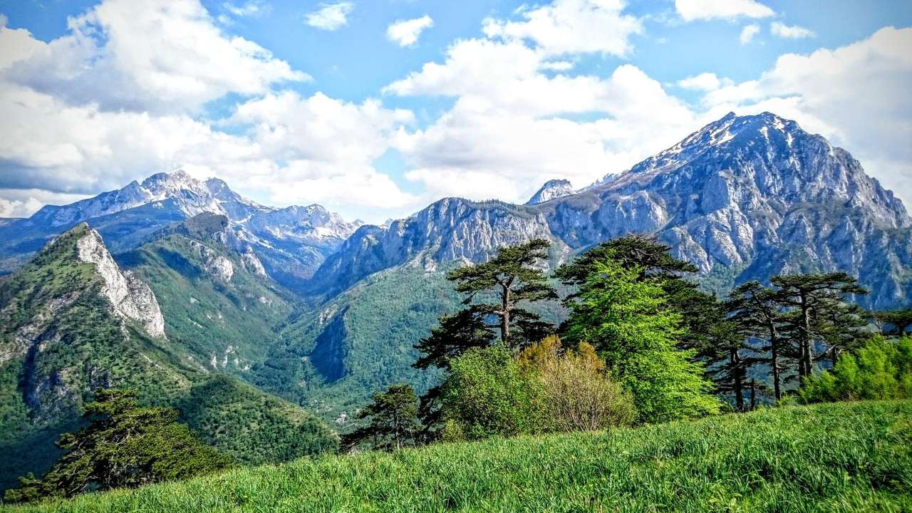 Εθνικό Πάρκο Sutjeska στη Βοσνία-Ερζεγοβίνη online παζλ