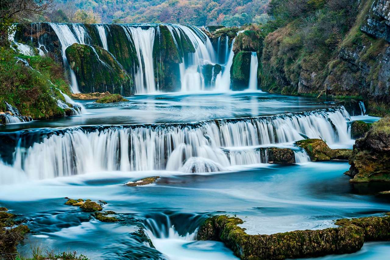 Národní park Una v Bosně-Hercegovině online puzzle