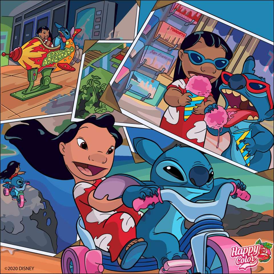 Lilo e Stitch. puzzle online