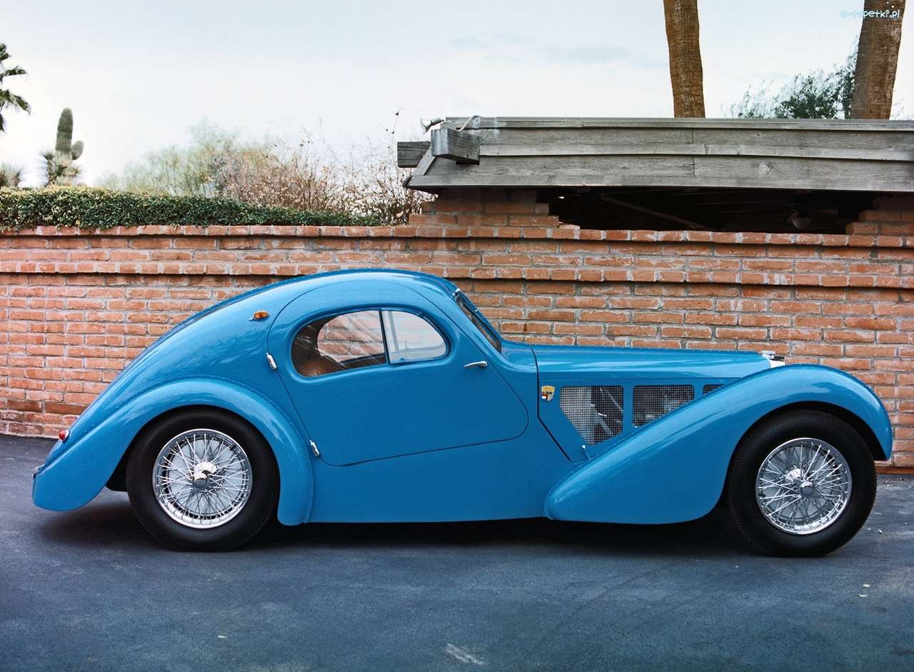 Исторически Bugatti. онлайн пъзел