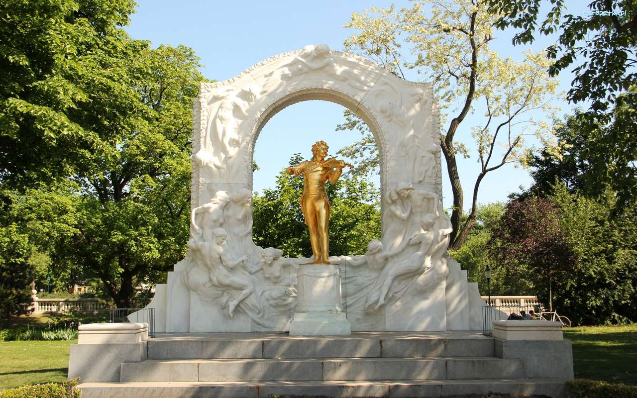 Monumento en Viena rompecabezas en línea