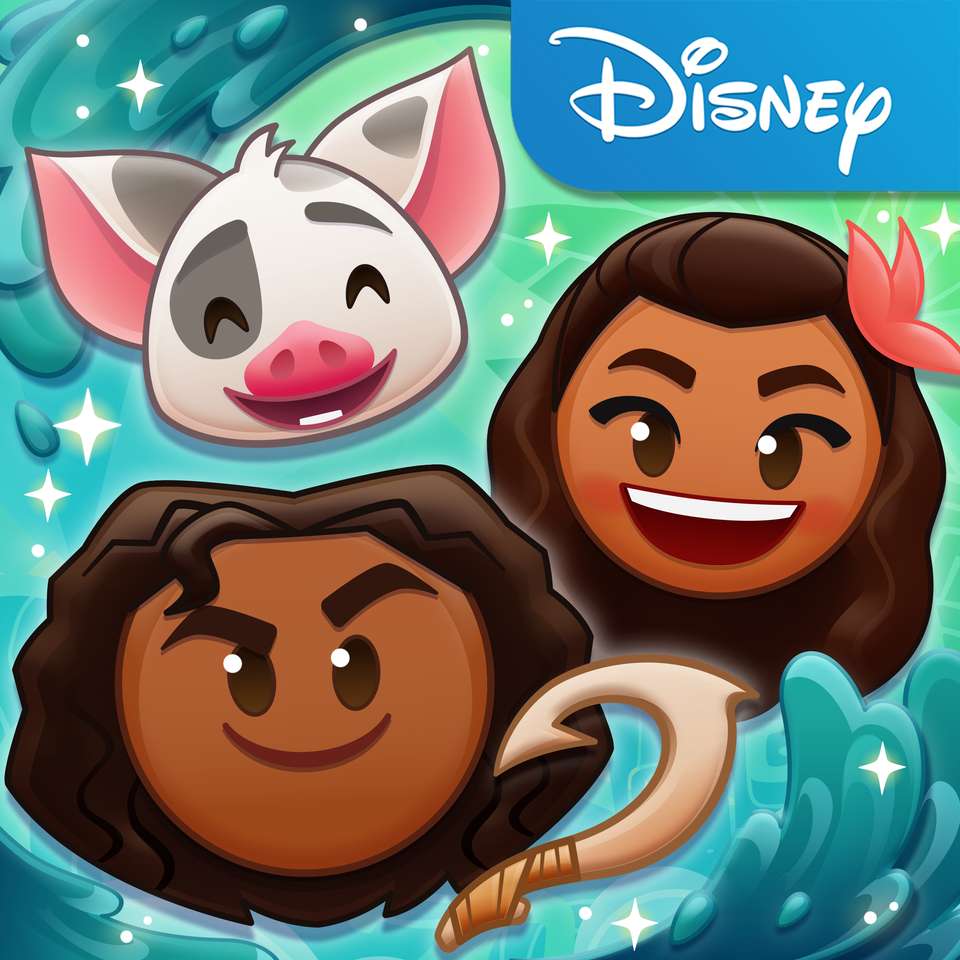 Moana Disney Emoji pussel på nätet