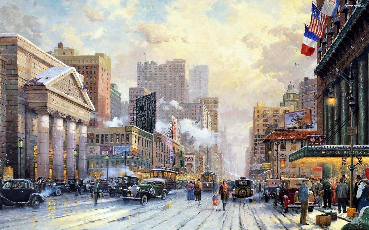 Winter Street a New York puzzle online