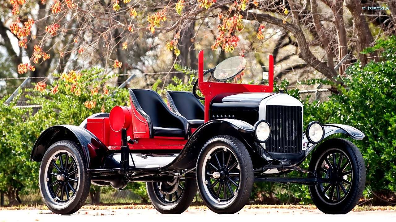 Historiska Ford 1925. Pussel online
