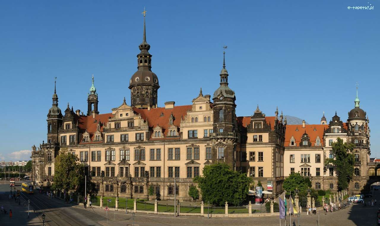 Castelo de Dresden. quebra-cabeças online