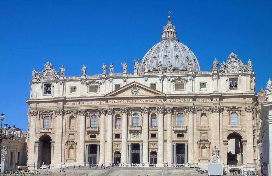 Basilique de St. Peter au Vatican puzzle en ligne