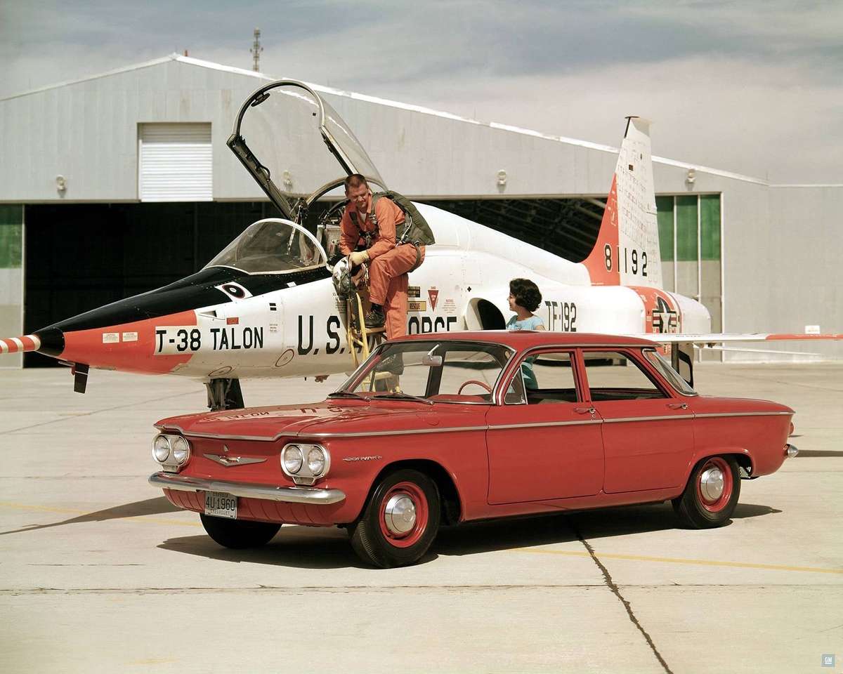 1960 Chevrolet Corvair 500 pussel på nätet