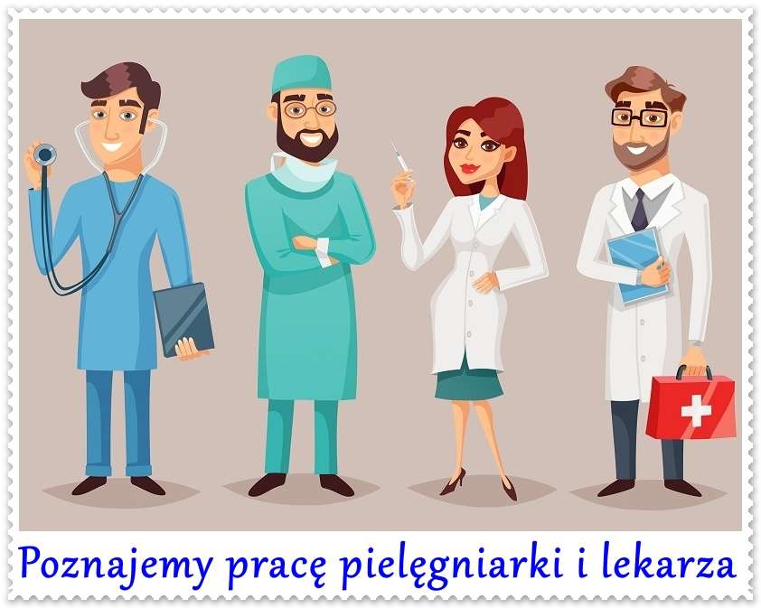 Medizinische Berufe. Puzzlespiel online