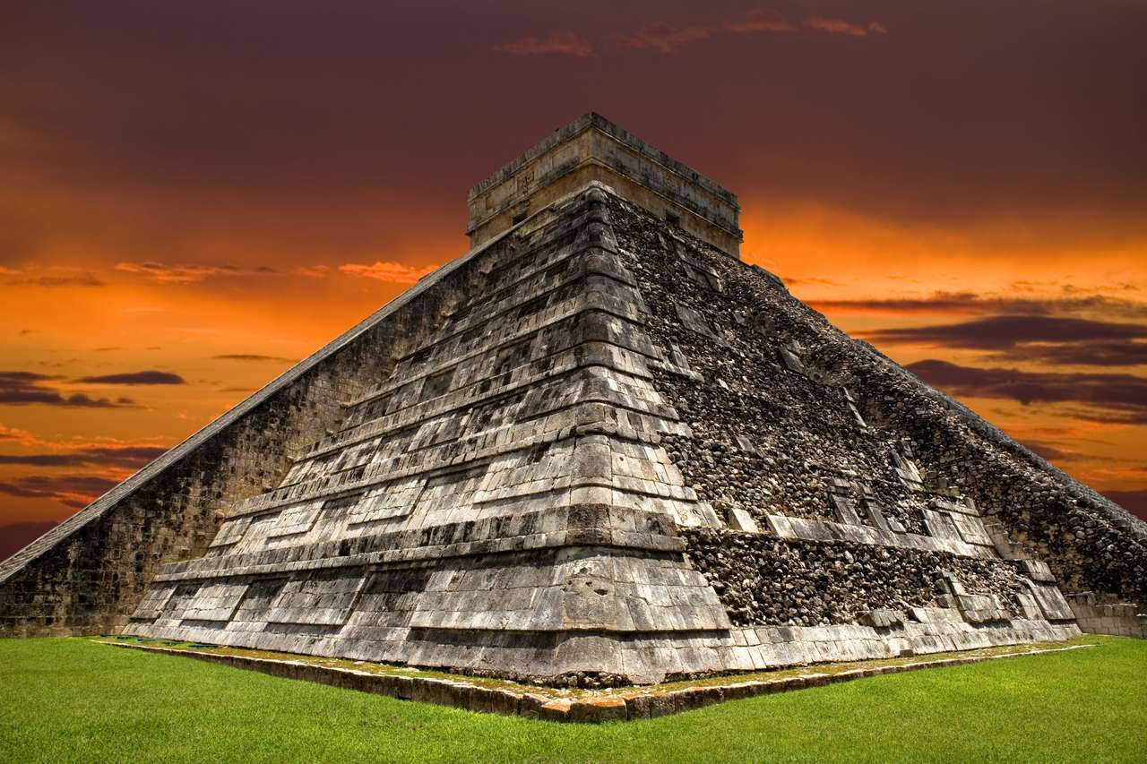 Piramide Maya. puzzle online