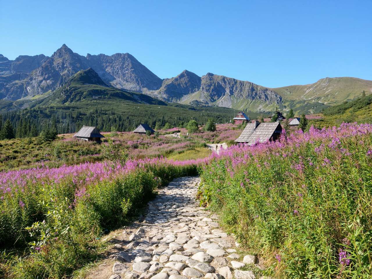 Tatry hegyek kirakós online