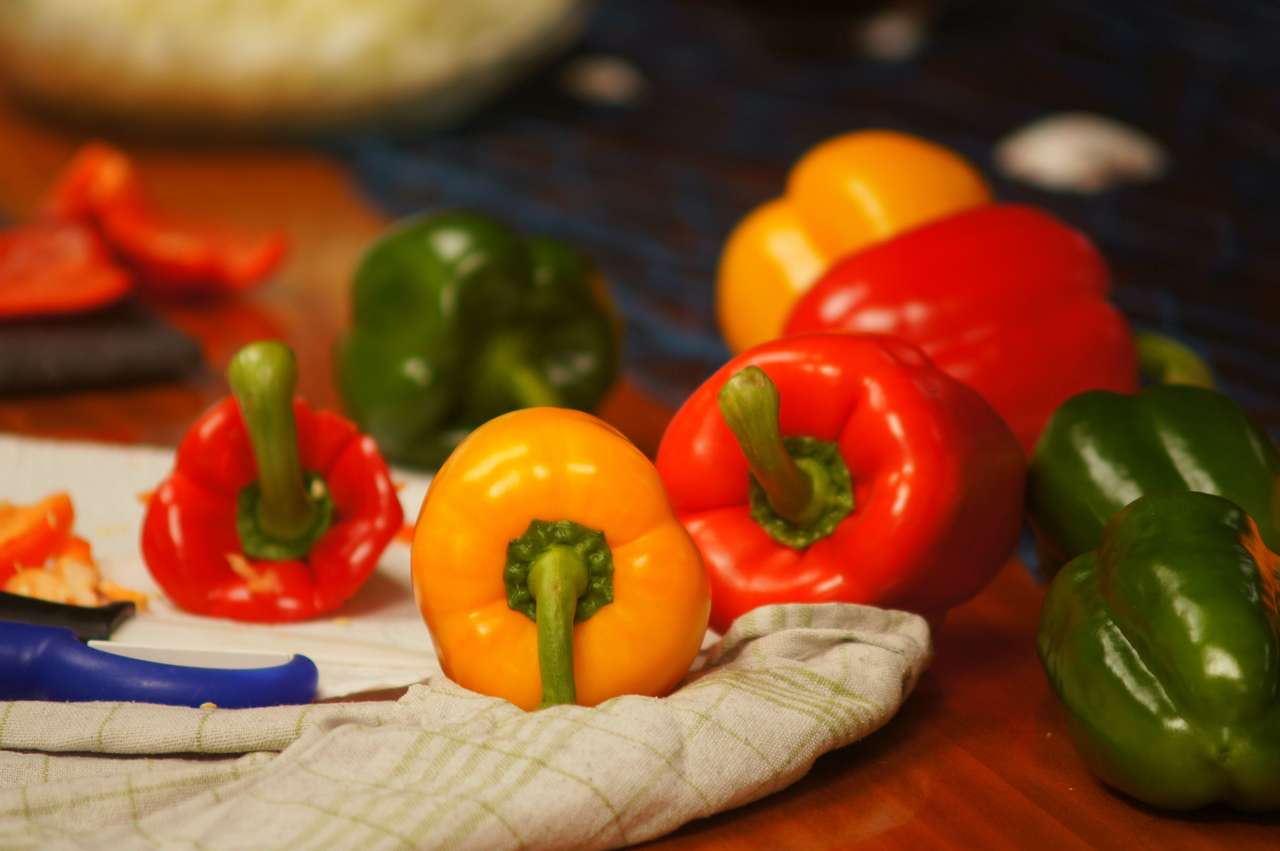paprika groenten legpuzzel online