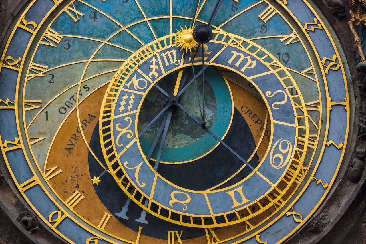Horloge astronomique puzzle en ligne