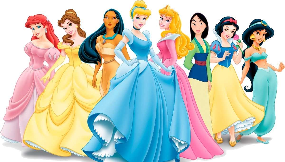 Οι πριγκίπισσες της Disney online παζλ
